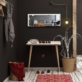 Hanah Home Venezia Aparador Blanco con Espejo